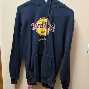 Hard Rock Cafe Dark Blue Men's Hoodie